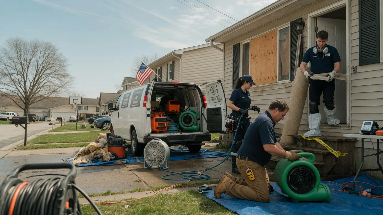 Water Damage Restoration in Mount Eden, KY near me